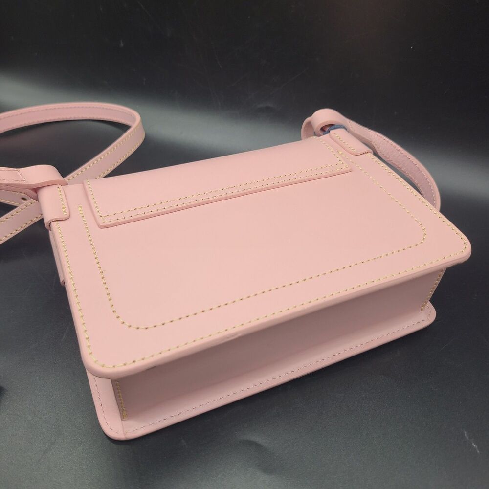 Disney Parks Dooney & Burke bag purse crossbody Pink Leather Minnie Mouse new - Picture 5 of 11